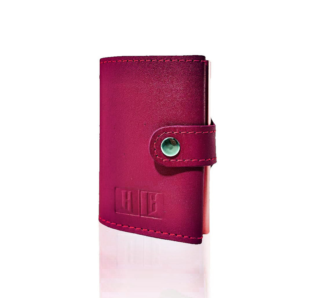 Pop-Up Leather Wallet and Card Holder