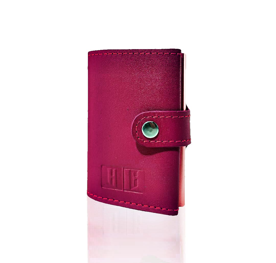 Pop-Up Leather Wallet and Card Holder