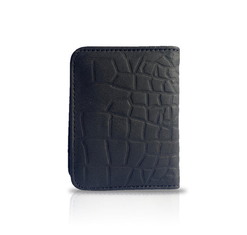Crocodile Pattern Cow Leather Wallet