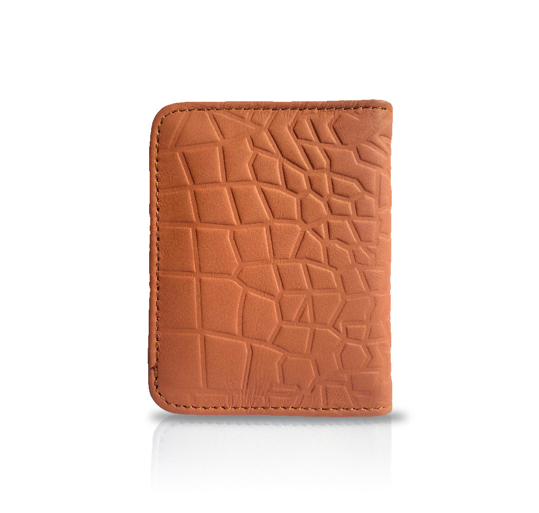 Crocodile Pattern Cow Leather Wallet