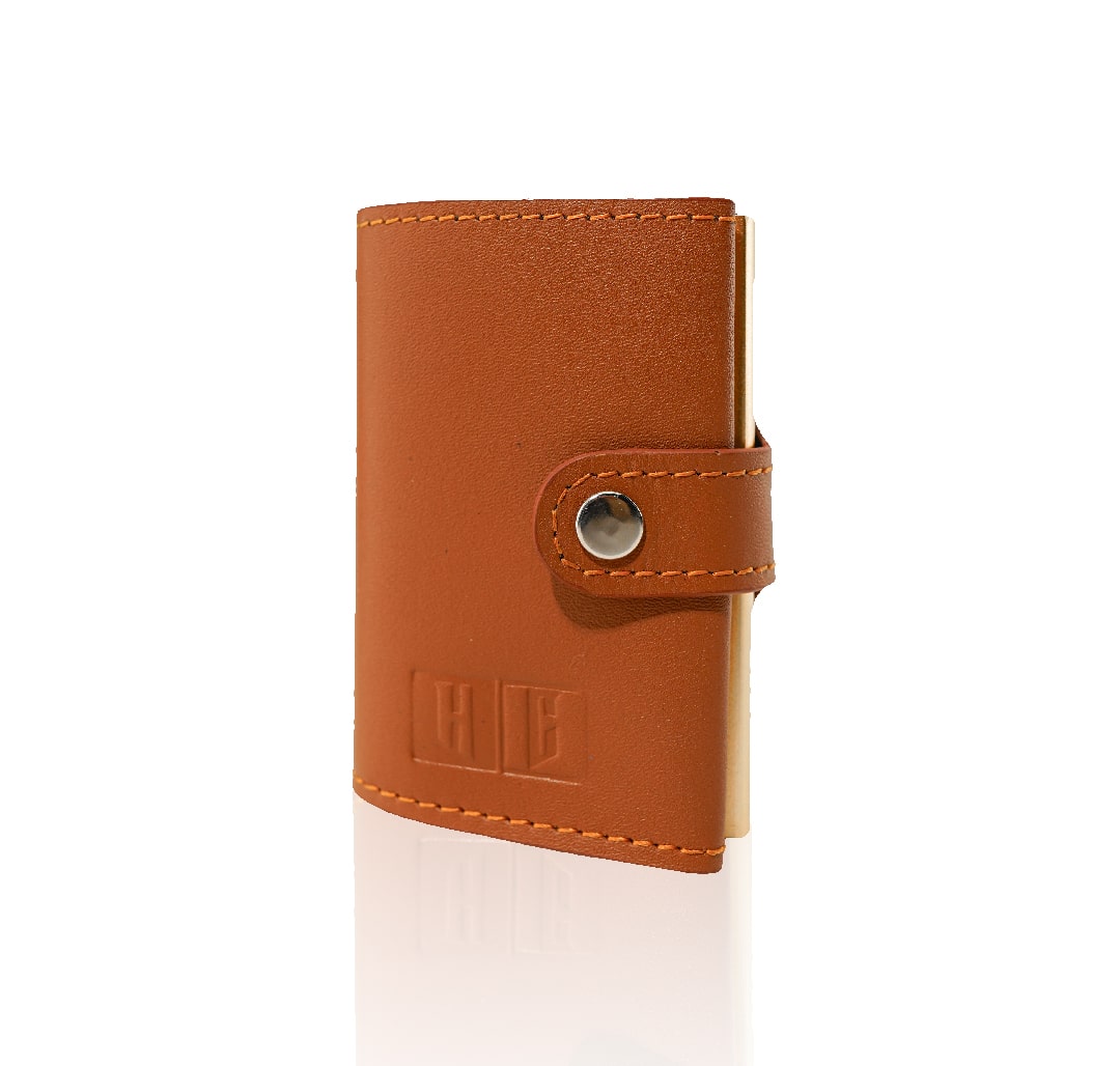 Pop-Up Leather Wallet and Card Holder