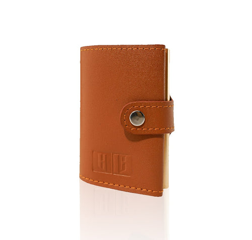 Pop-Up Leather Wallet and Card Holder